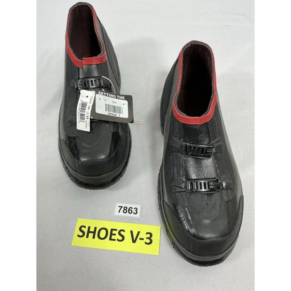 Mens New Ranger Oversized Rain Rubbers To Fit Over Footwear Us 11 M Black